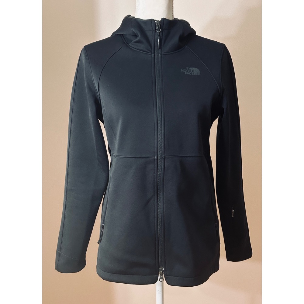 The North Face Softshell Parka Polyester Blend Sm Black Good Gorpcore